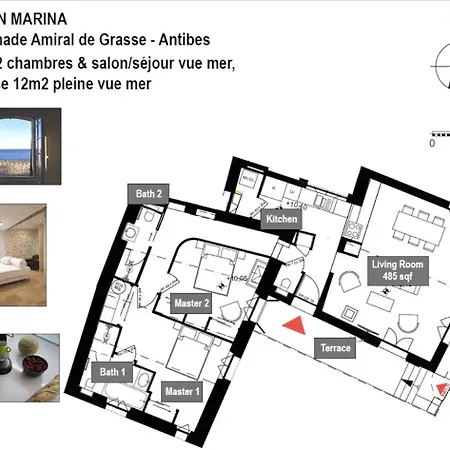 Apartament Maison Marina - Absoluty - New-luxury Old - 1st Row Sea View Terrace *
