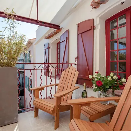 Appartement Maison Marina - Absoluty - New-luxury Old - 1st Row Sea View Terrace Antibes